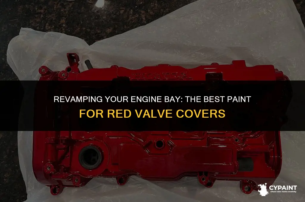 what type of paint to repaint my red valve cover