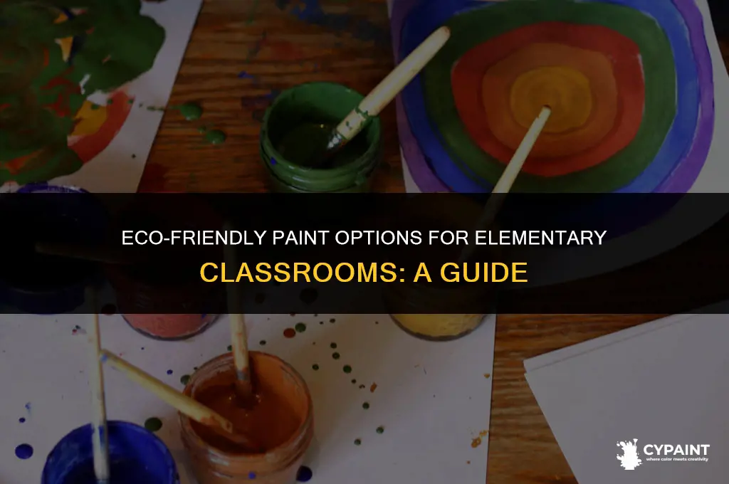 what type of paint would be safest for elementary classes