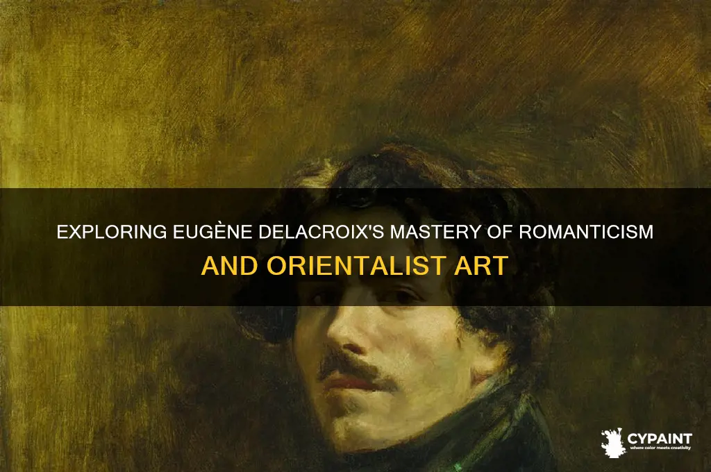 what type of painting did eugene delacroix do