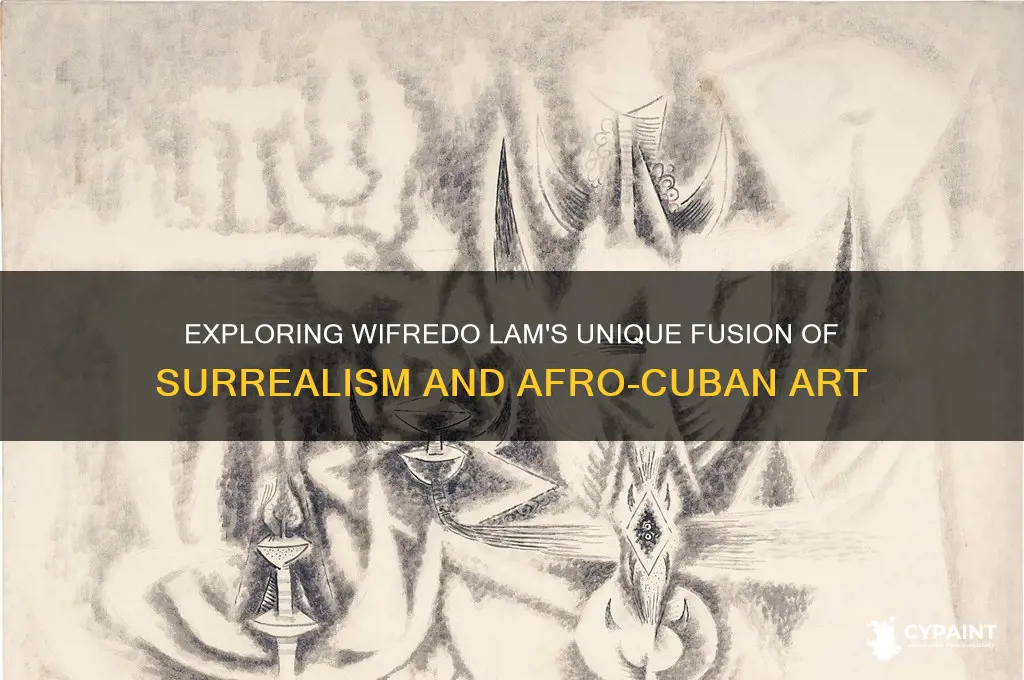 what type of painting did wifredo lam do