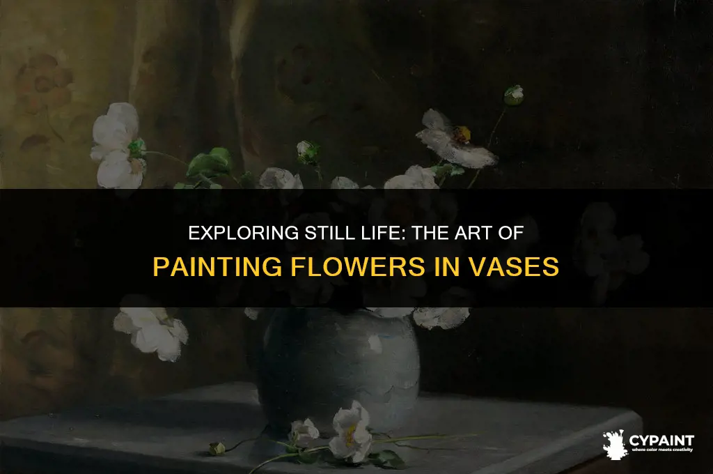 what type of painting has flowers in vases and such