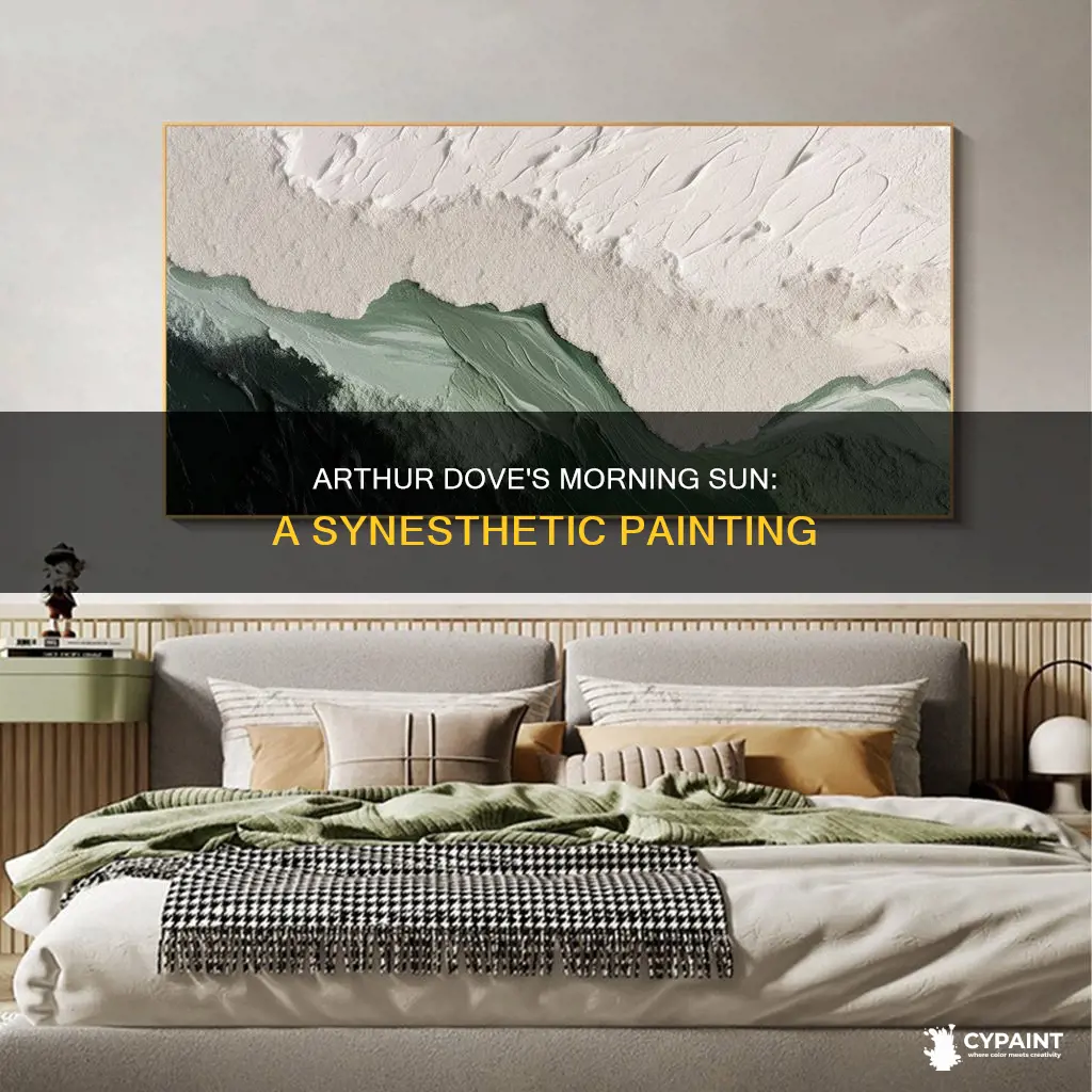 what type of painting is arthur doves morning sun
