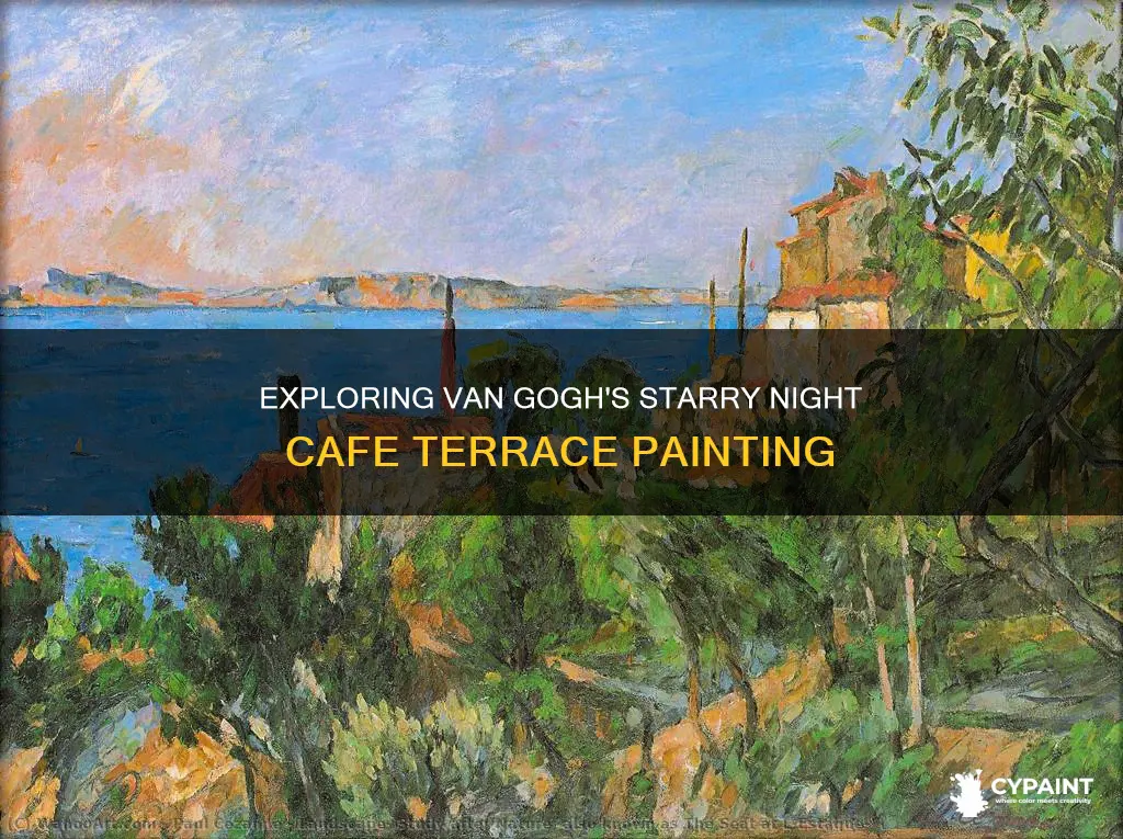 what type of painting is cafe terrace at night