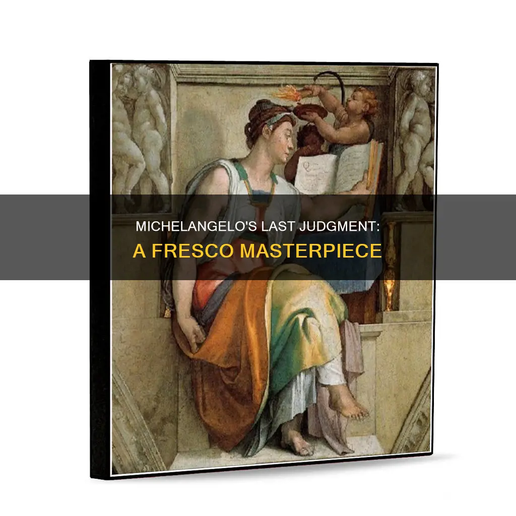 what type of painting is michelangelo the last judgement