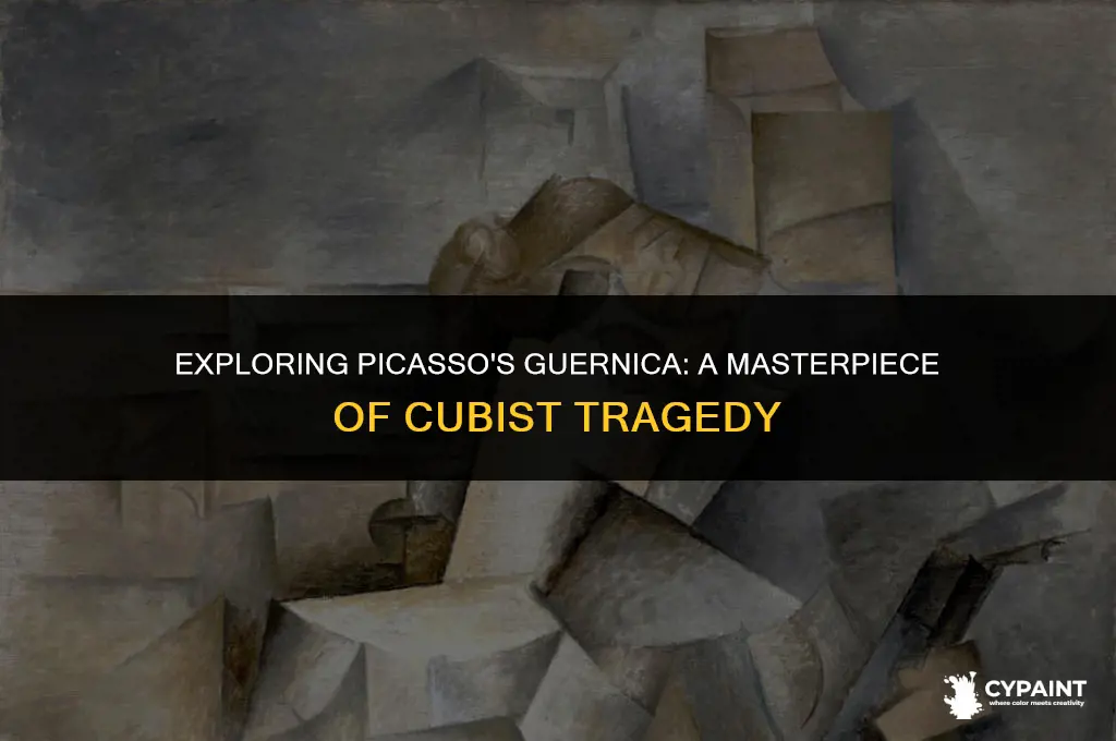 what type of painting is the gaurnica by pablo picasso