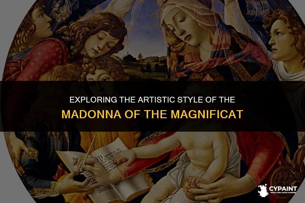 what type of painting is the madonna of the magnificat