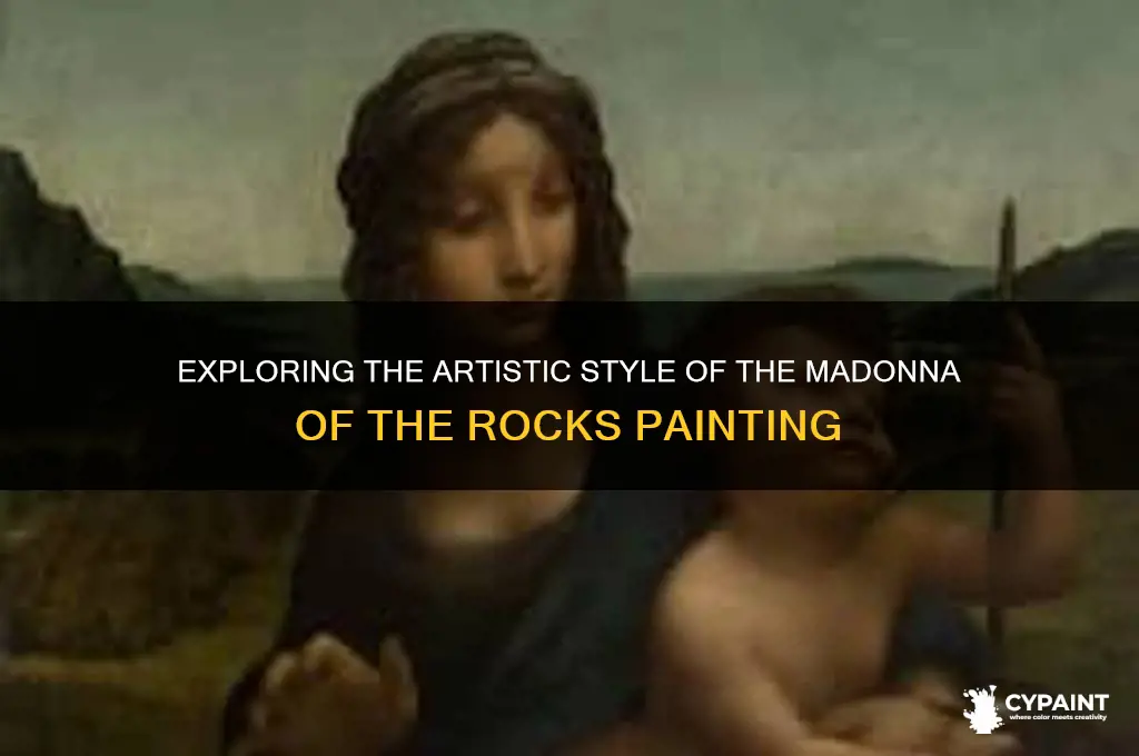 what type of painting is the madonna rocks