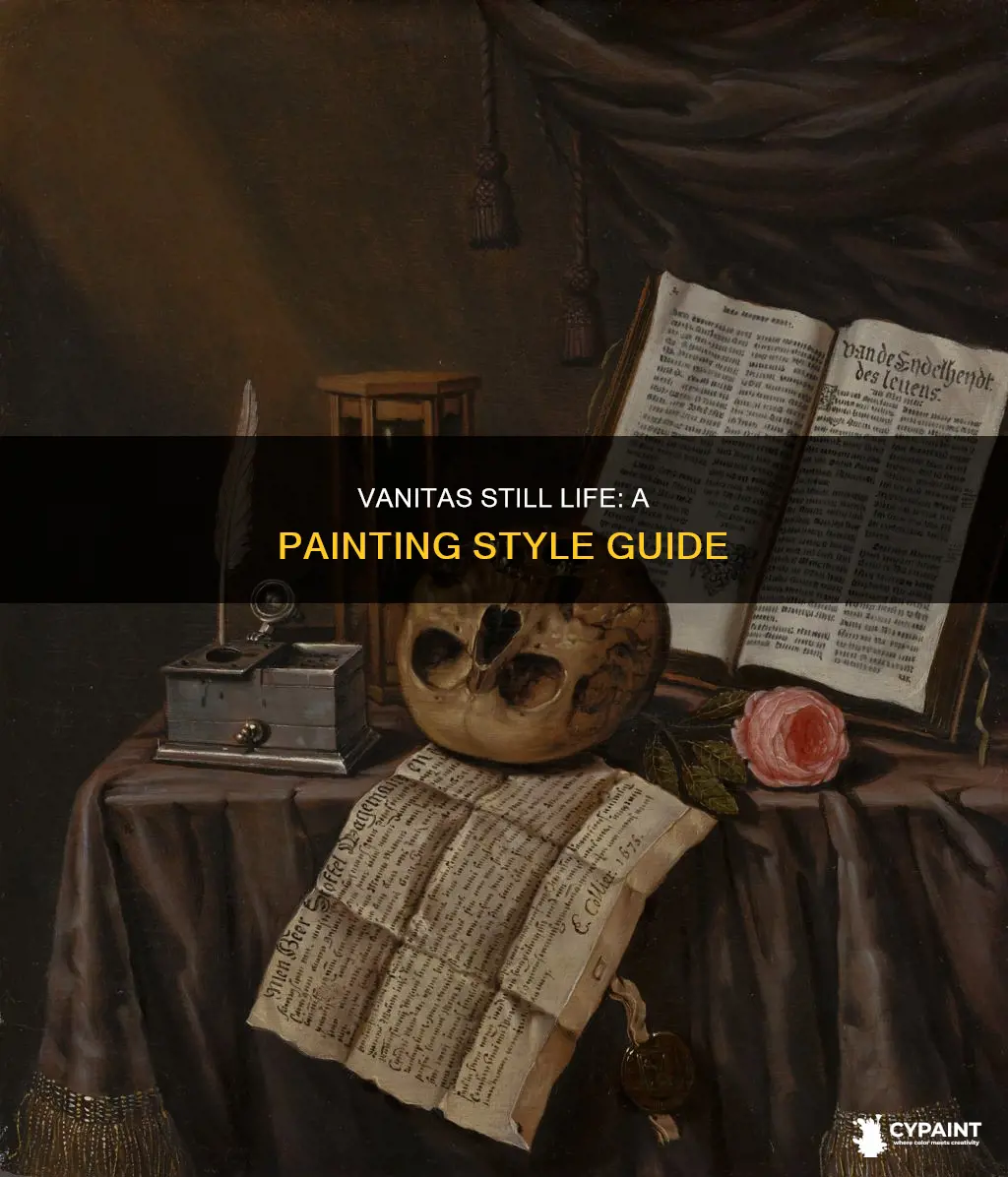 what type of painting is vanitas still life painting