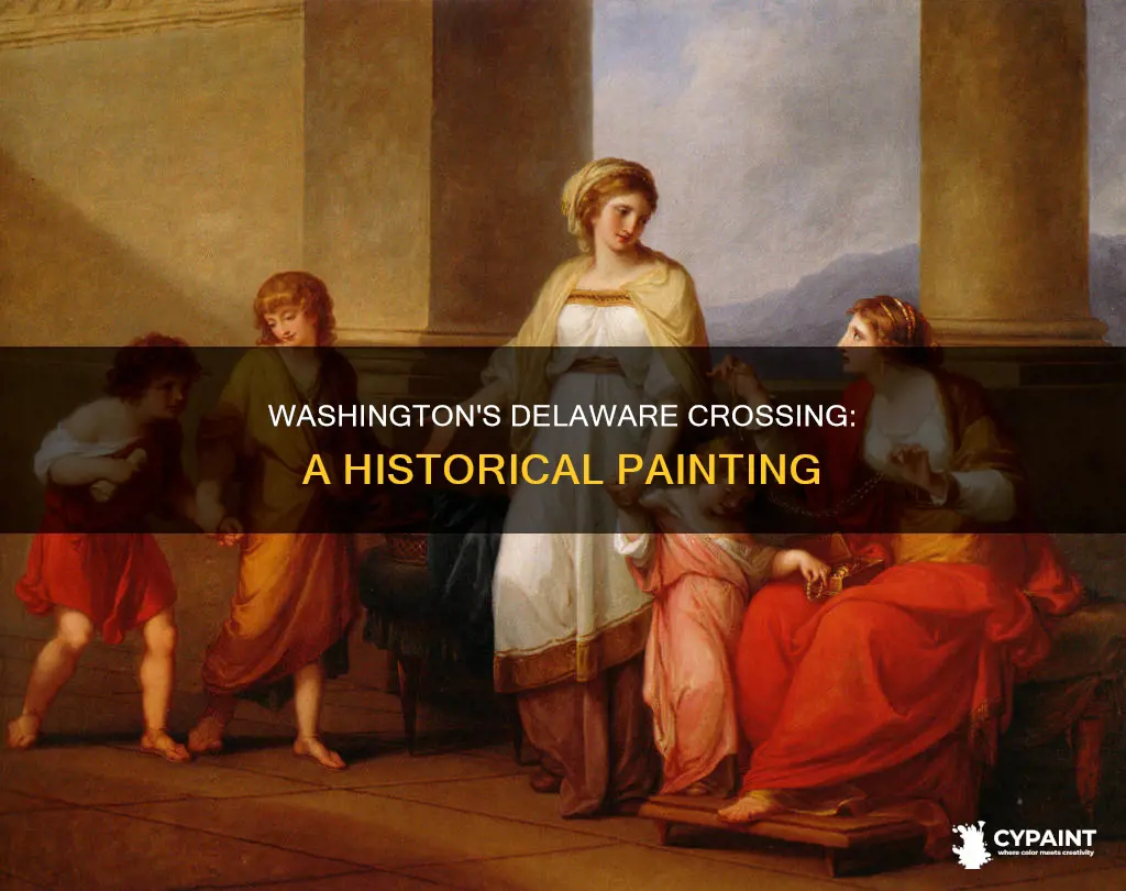 what type of painting is washington crossing the delaware