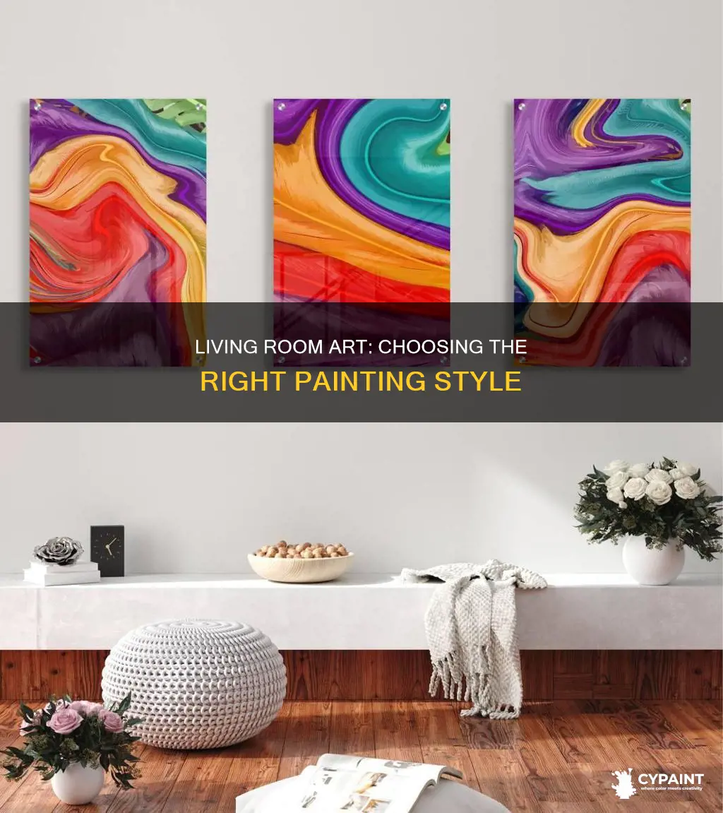 what type of painting should be in living room