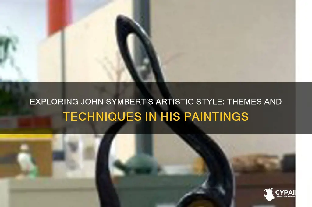 what type of paintings did john symbert do