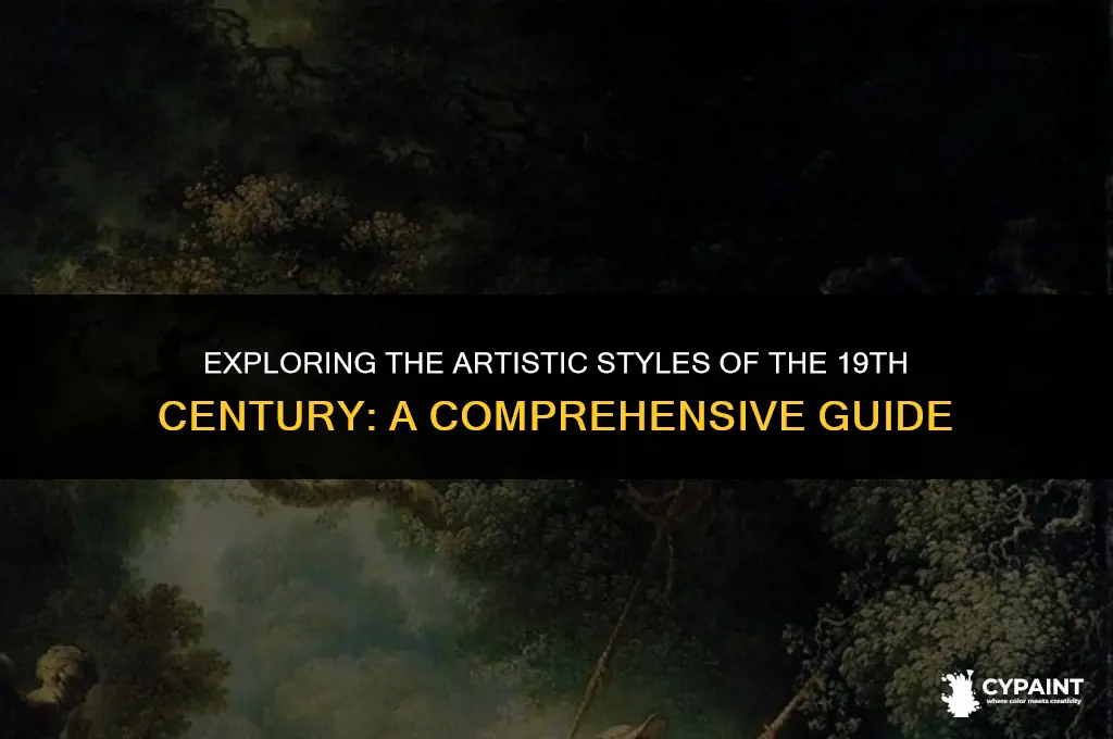 what type of paintings were made in the 1800