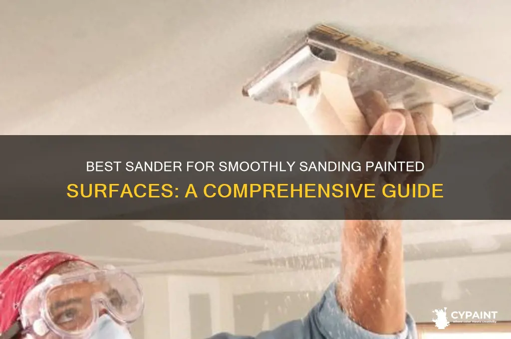 what type of sander to sand painted surfaces