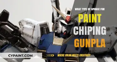 Best Sponge Types for Paint Chipping Your Gunpla Models