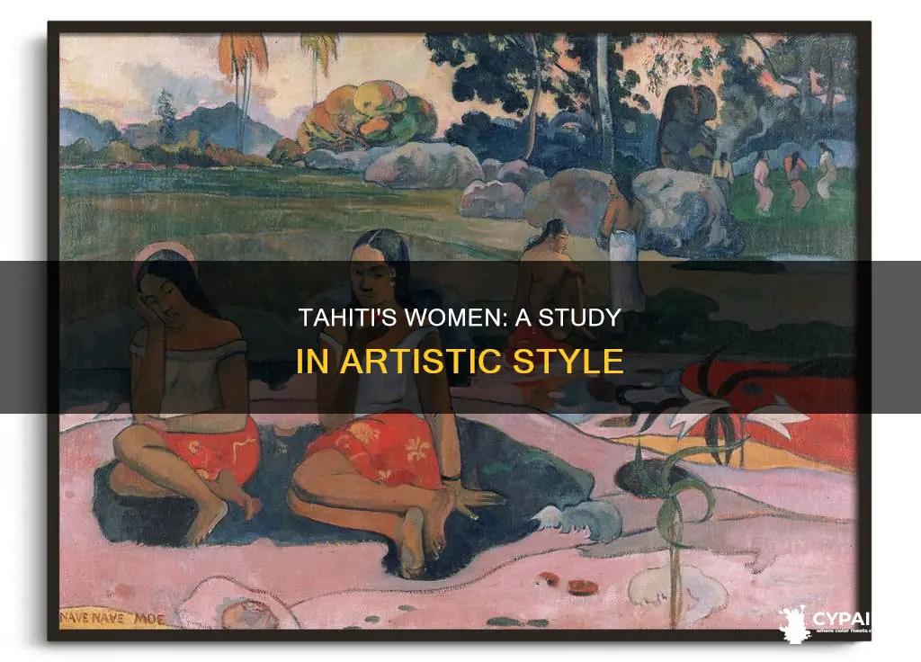 what type of style of painting women of tahiti