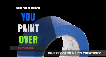 Painting Over Tape: A Guide to Choosing the Right Type