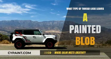Thread Locking: Painted Blobs and Their Causes