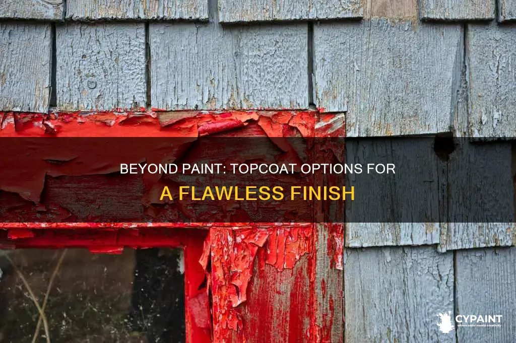 what type of topcoat to put over beyond paint
