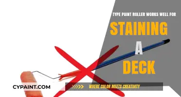 Deck Staining Simplified: The Ideal Paint Roller for a Flawless Finish
