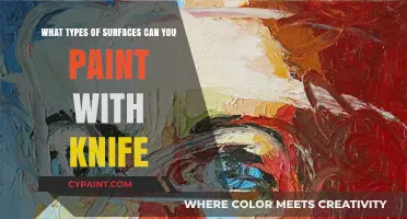 Knife Painting: Exploring Different Surfaces