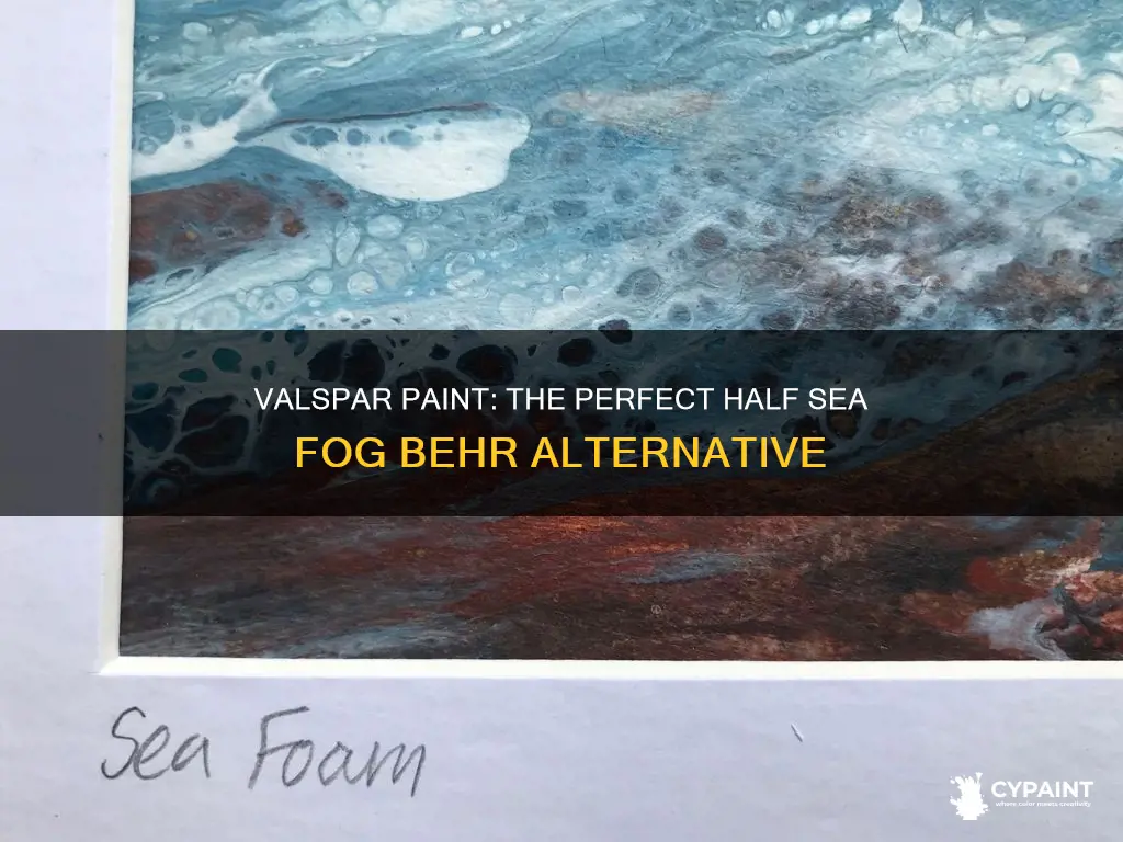 what valspar paint compares to behr half sea fog