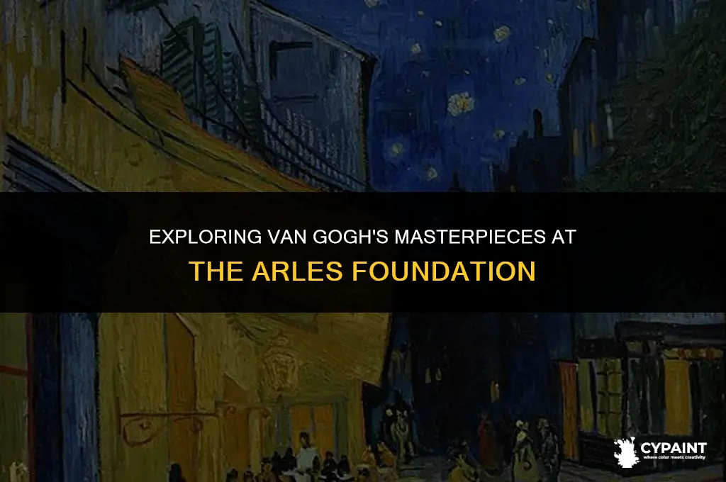 what van gogh paintings are in the foundation in arles