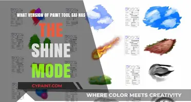 Exploring Paint Tool SAI: Which Version Includes Shine Mode?