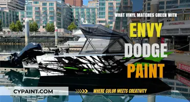 Perfect Vinyl Wrap Matches for Dodge's Green with Envy Paint Job