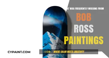 Unveiling the Subtle Absences in Bob Ross's Serene Landscapes