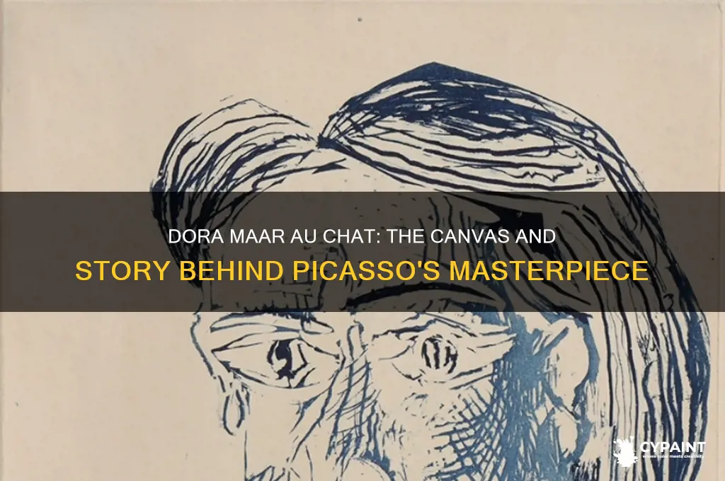 what was dora maar au chat painted on