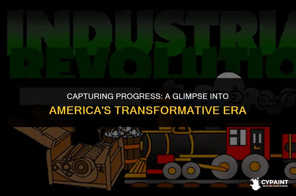 what was happening during the time american progress was painted