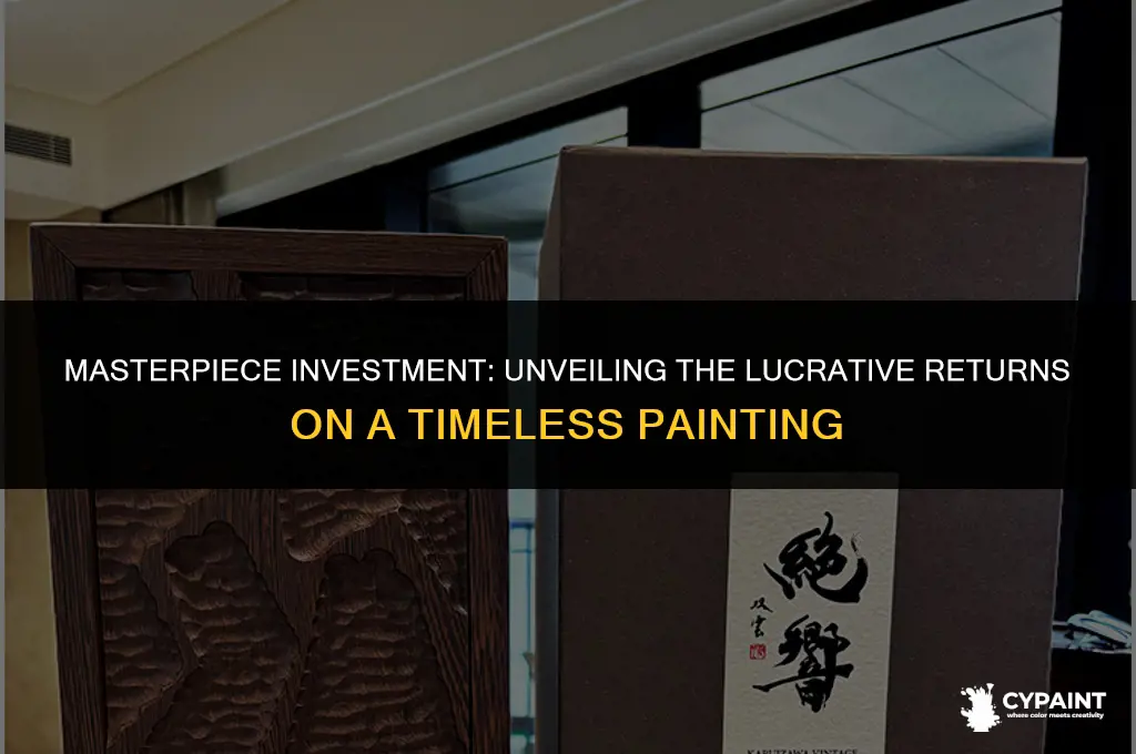 what was his annual rate of return on this painting