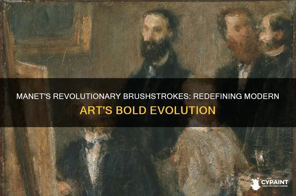 what was modern about manet