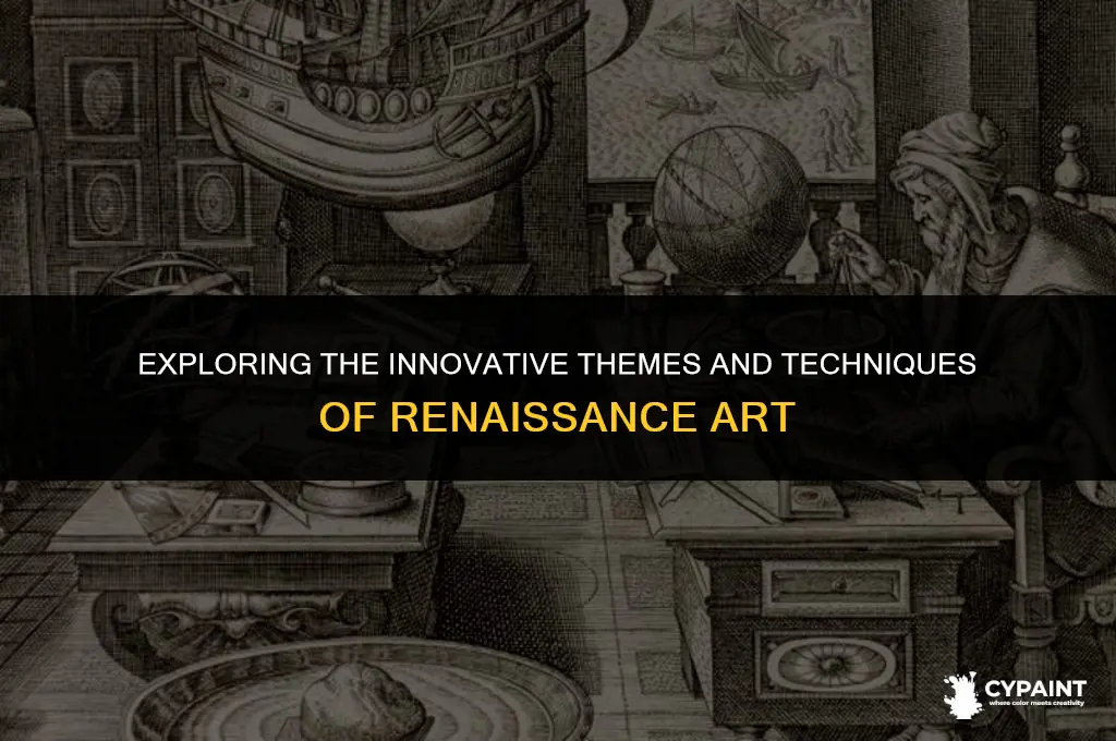 what was new in the subject matter of renaissance painting