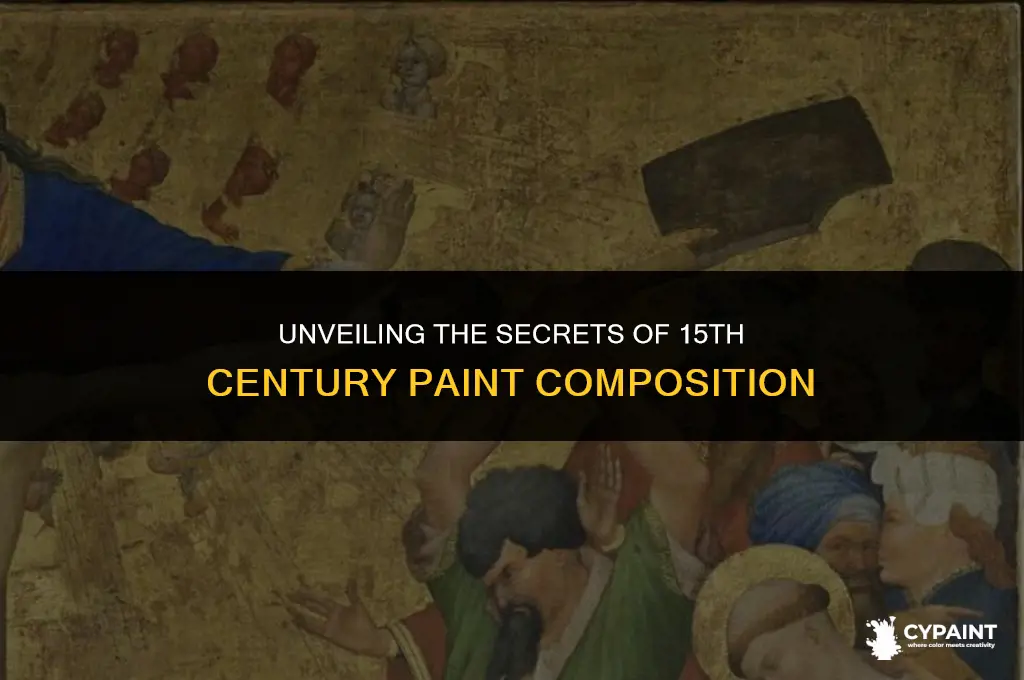 what was paint made out of in the 15th century