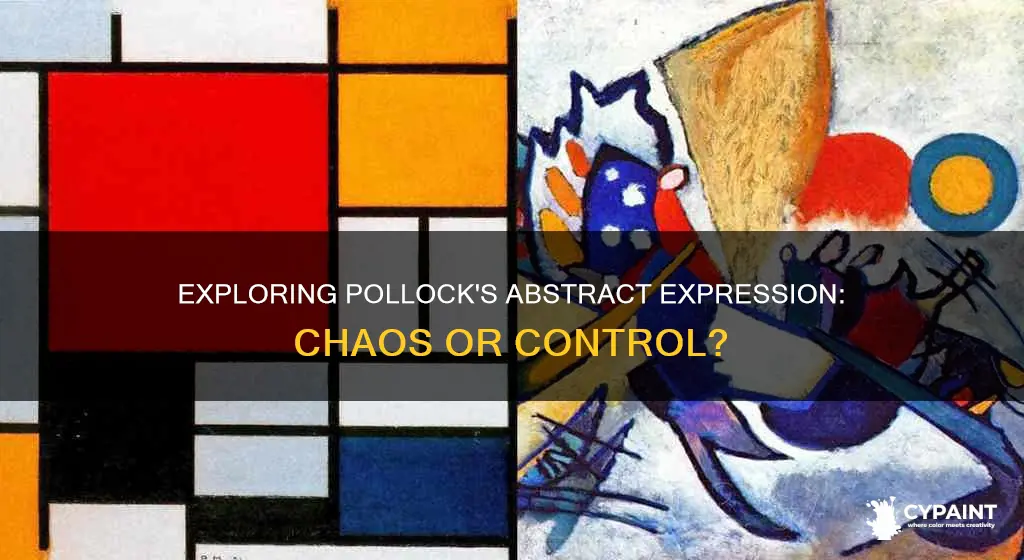 what was pollock trying to express in his paint