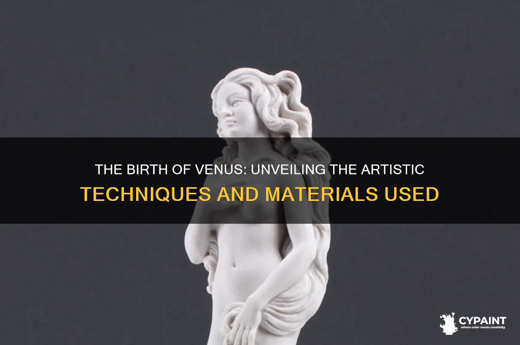 what was the birth of venus painted with