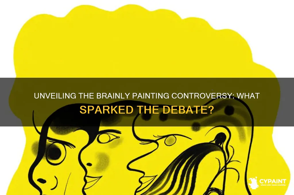what was the controversy involving this painting brainly