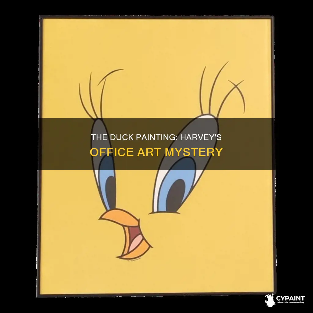 what was the duck painting in harvey