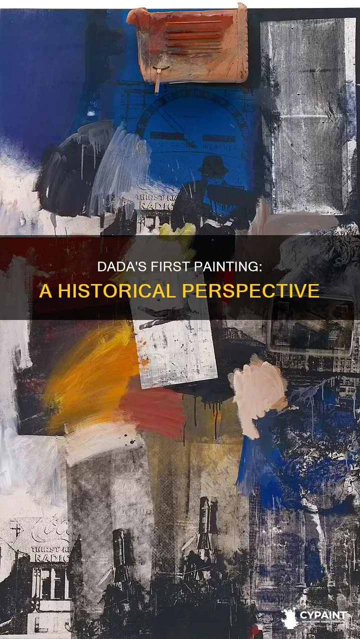 what was the first painting by a dada artist