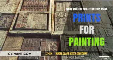 Unveiling Art History: The Genesis of Printmaking for Paintings