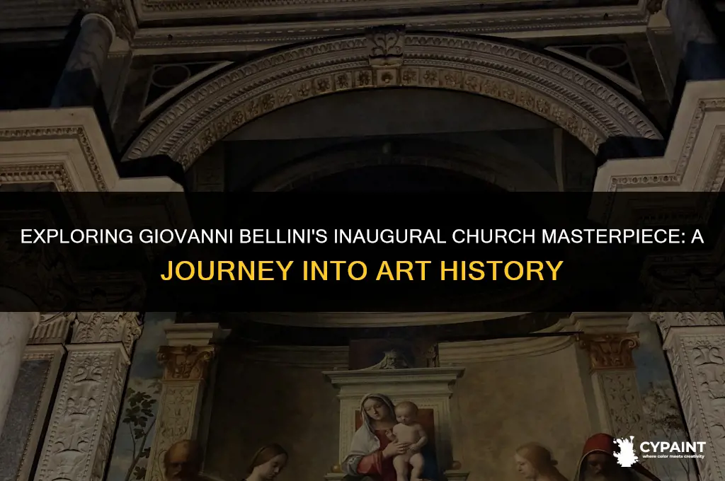 what was the fist church that giovanni bellini painted for