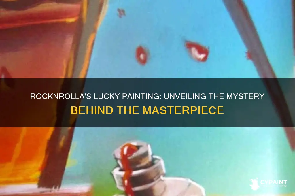 what was the lucky painting in rocknrolla of