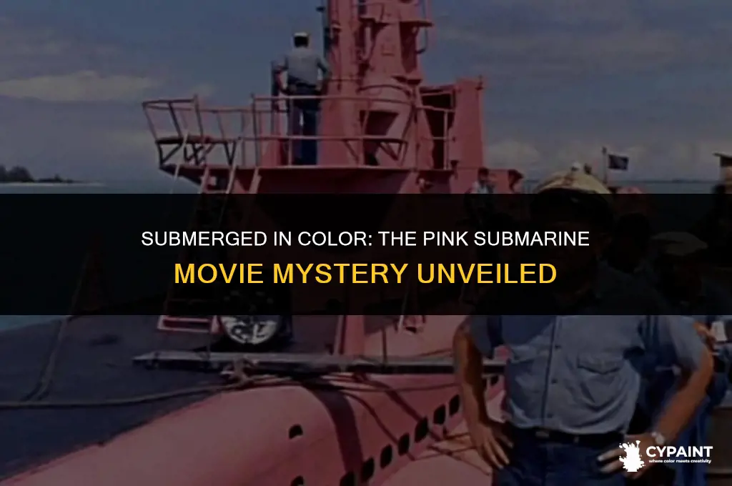 what was the movie where they painted the submarine pink