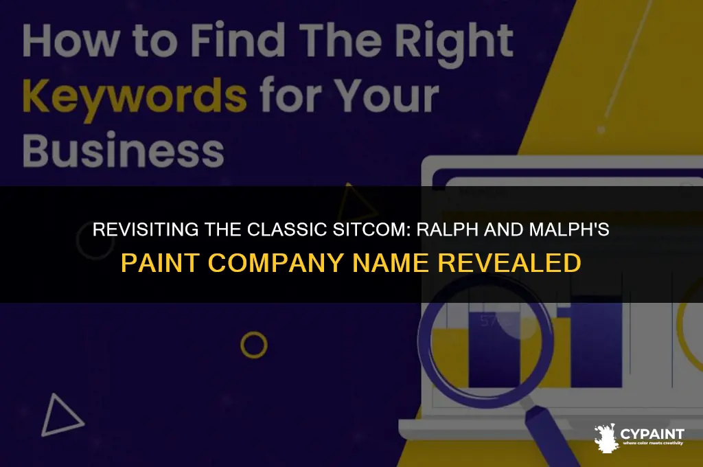 what was the name of ralph and malphs paint company
