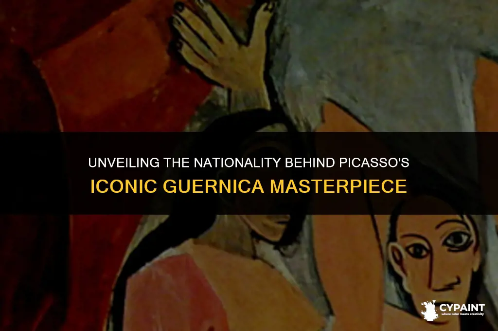 what was the nationality of the painter who created guernica