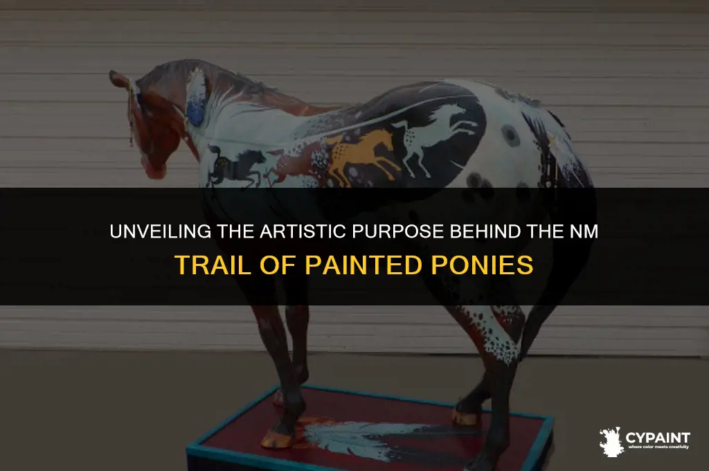 what was the nm trail of painted ponies done for
