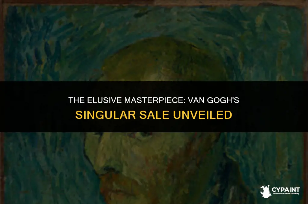what was the one painting that vincent van gogh sold