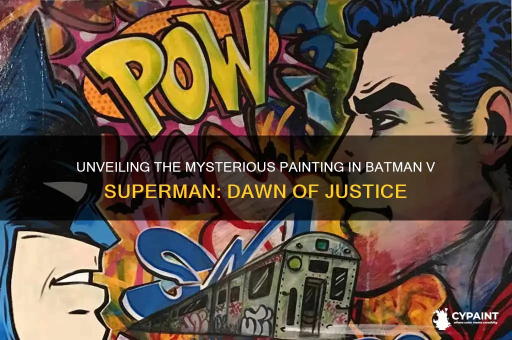what was the painting in batman vs superman