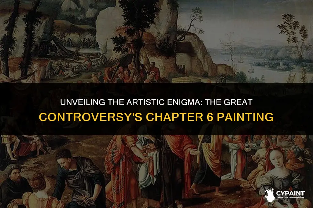what was the painting in the great controversy chapter 6